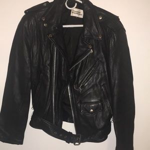 Black Women's Leather Jacket